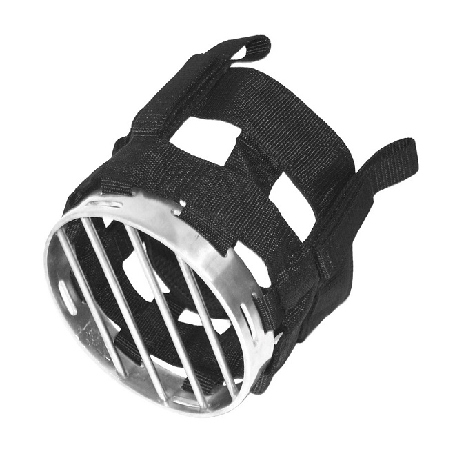 MUSARA NYLON CON FONDO GRIGLIA INOX*  